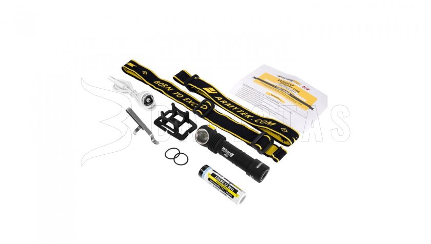 Multifunctionele zaklamp Armytek Wizard Magnet USB XP-L WR