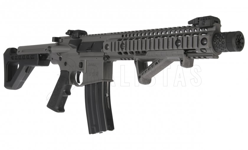Luchtbuks Crosman DPMS SBR Full Auto 4,5mm grijs