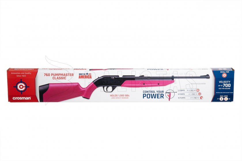 Luchtdrukgeweer Crosman Pumpmaster 760 4,5mm roze