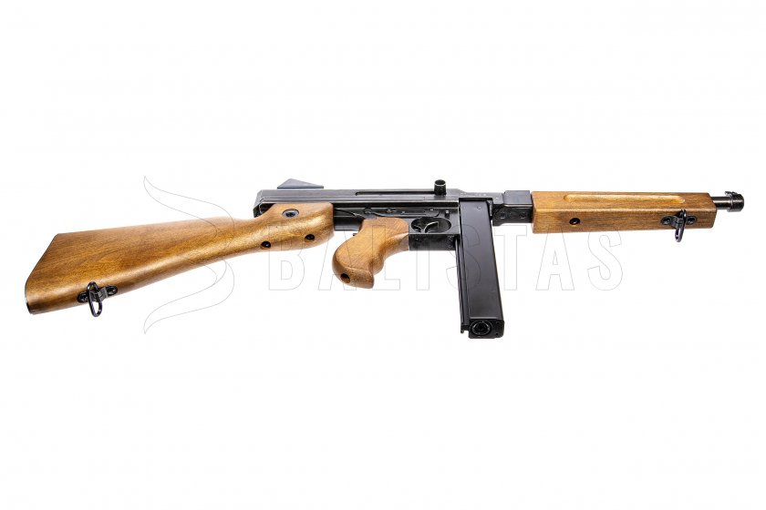 Pistolet-mitrailleur à air comprimé Umarex Legends M1A1 Thompson Legendary Full-Auto 4,5mm