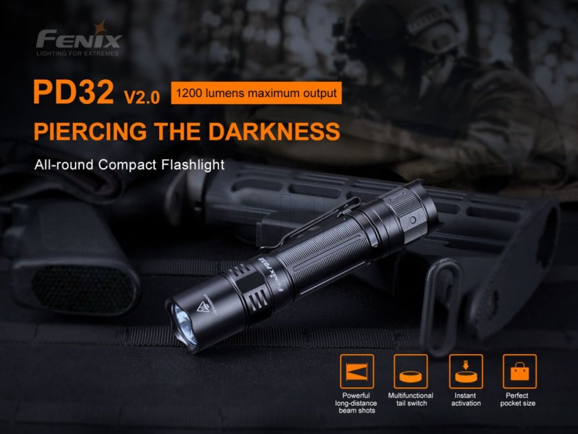 Lampe Fenix PD32 V2.0 2