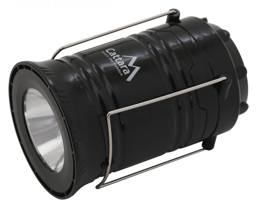 Lampe de camping rechargeable Cattara LED 20/60lm extensible