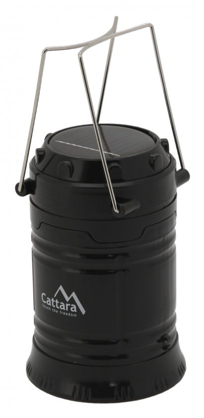 Lampe de camping rechargeable Cattara LED 20/60lm extensible
