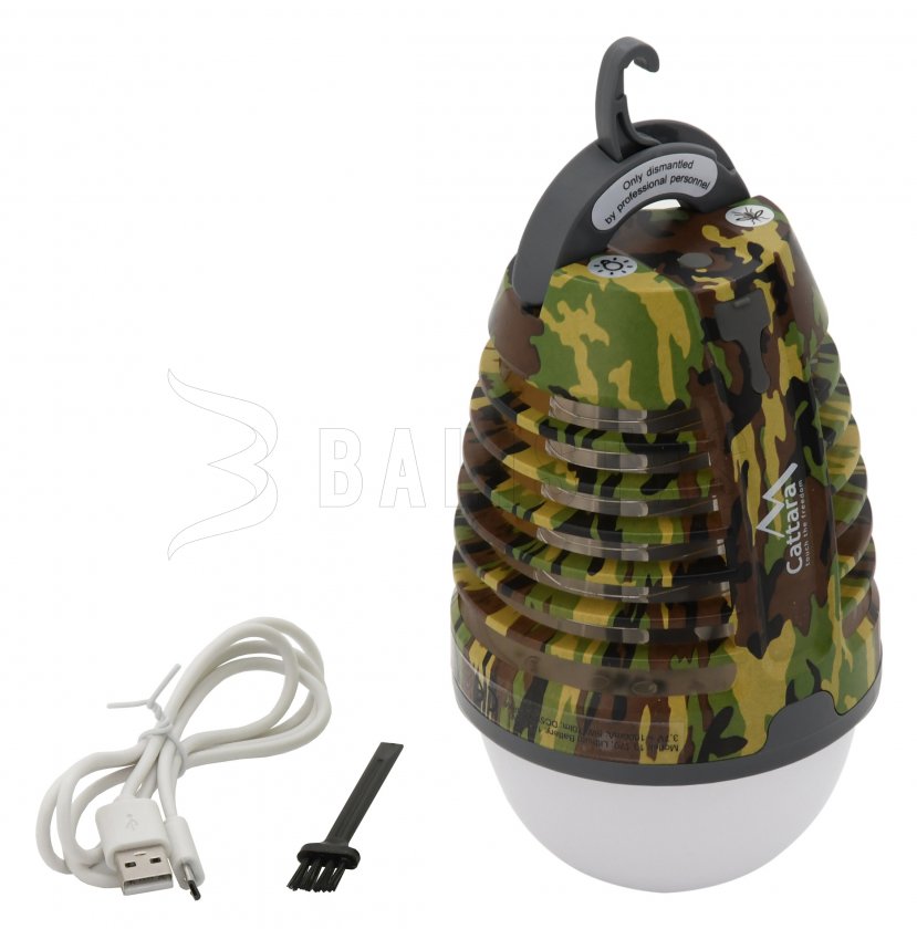 Lampe PEAR ARMY rechargeable + piège à insectes