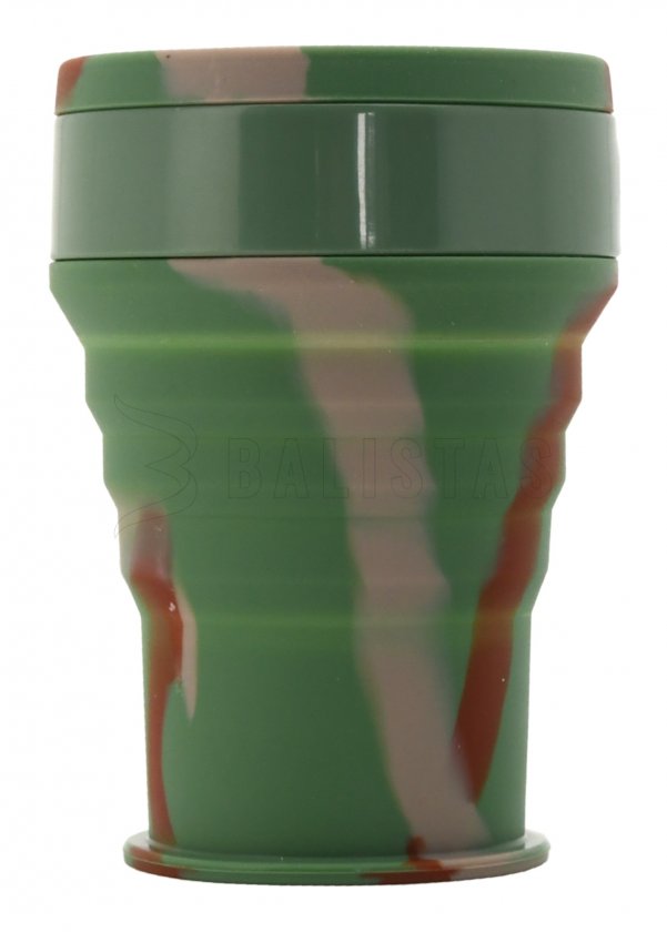 Silikonen opvouwbare beker ARMY 350ml