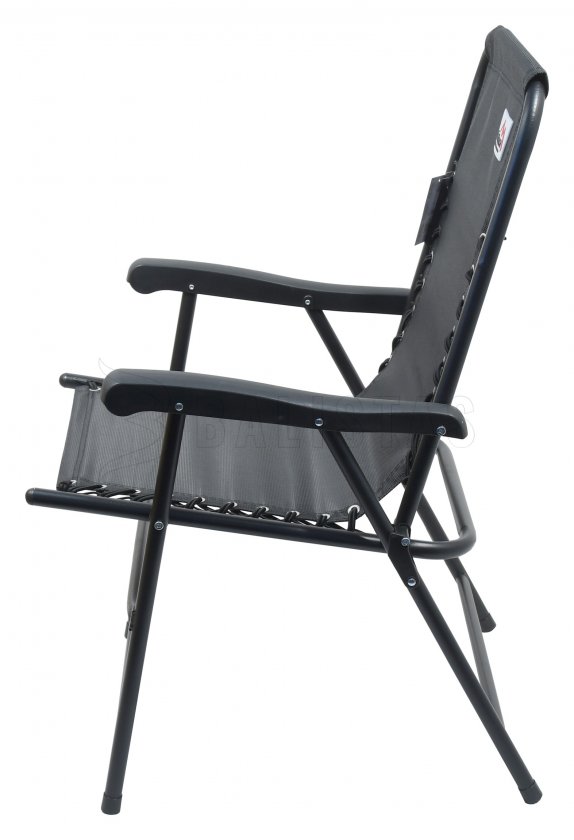 Chaise de jardin pliante TERST noire