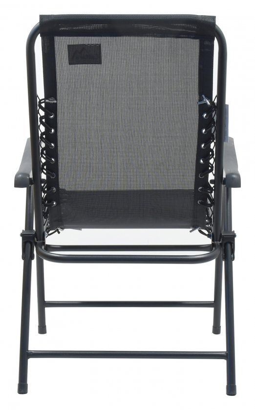 Chaise de jardin pliante TERST noire