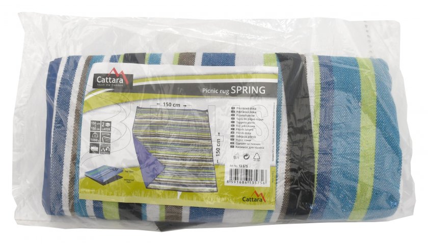 Piknik deken SPRING 150x150cm