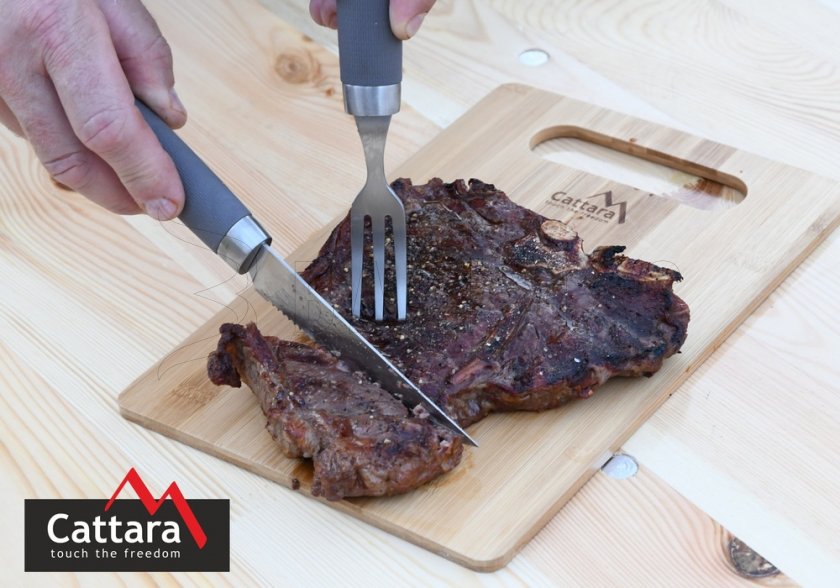 Coffret de couverts à steak de grill SHARK