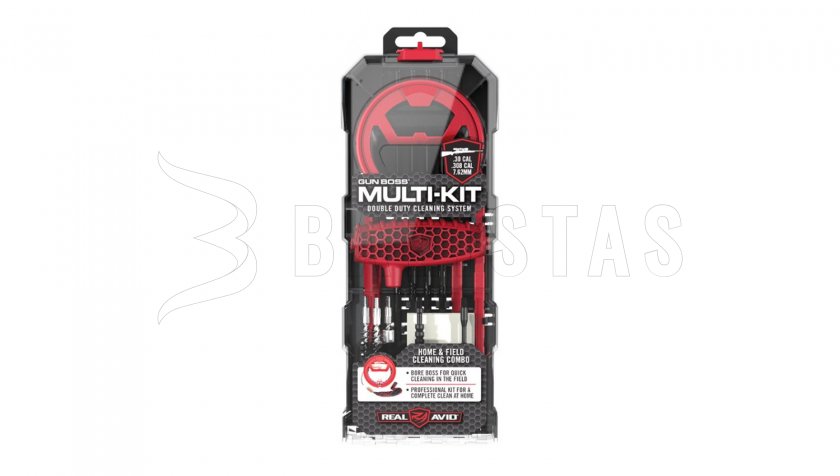 Kit de nettoyage Real Avid Gun Boss Multi-Kit cal.30/.308 (7,62mm)
