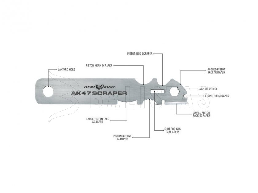 Kit de nettoyage pour AK-47 (SA vz. 58) Real Avid Gun Boss AK47 Cleaning Kit
