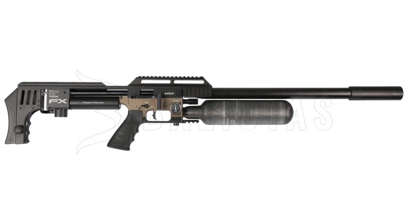 Luchtbuks FX Impact MKII Sniper Edition, Power Plenum, Bronze 6,35mm