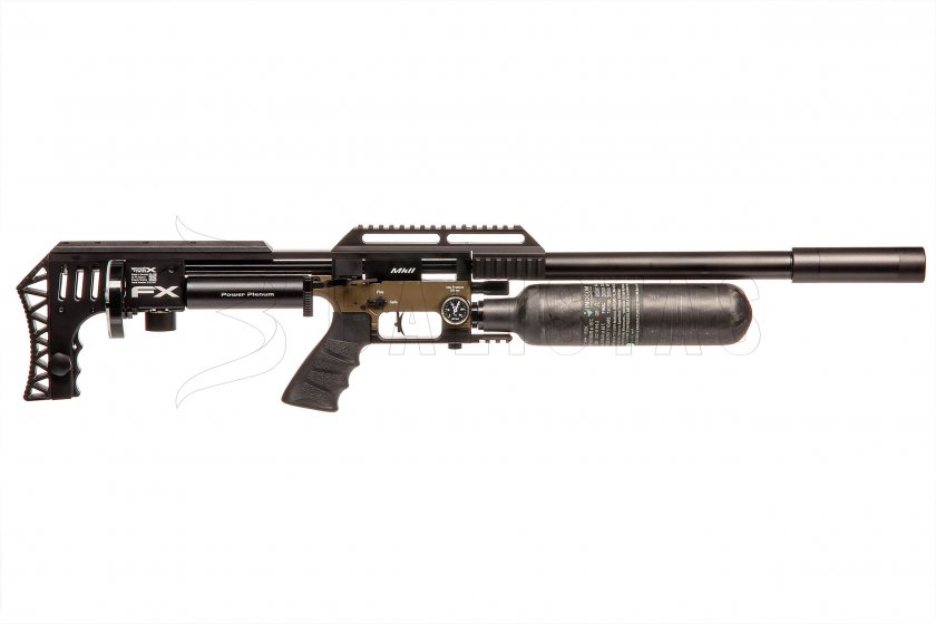 Luchtgeweer FX Impact MKII, Power Plenum, Bronze 6,35mm