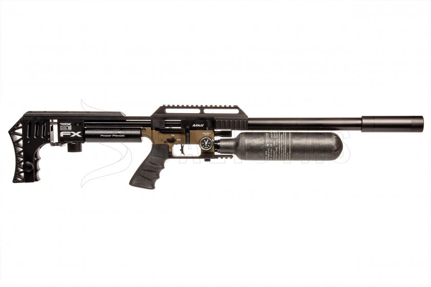Luchtgeweer FX Impact MKII, Power Plenum, Bronze 6,35mm