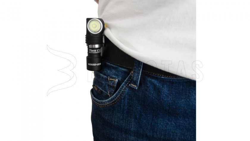 Lampe frontale Armytek Tiara C1 Pro, lumière chaude
