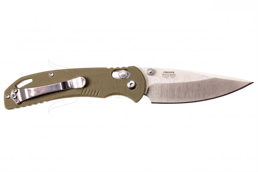 Couteau pliant Ganzo Firebird F753M1 vert