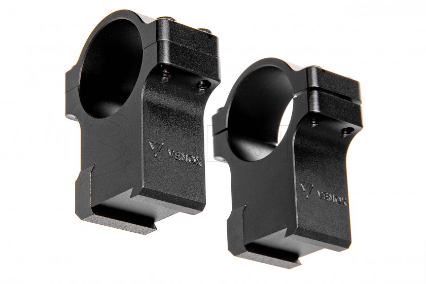 Montage Venox 16mm/25,4mm en dural haute
