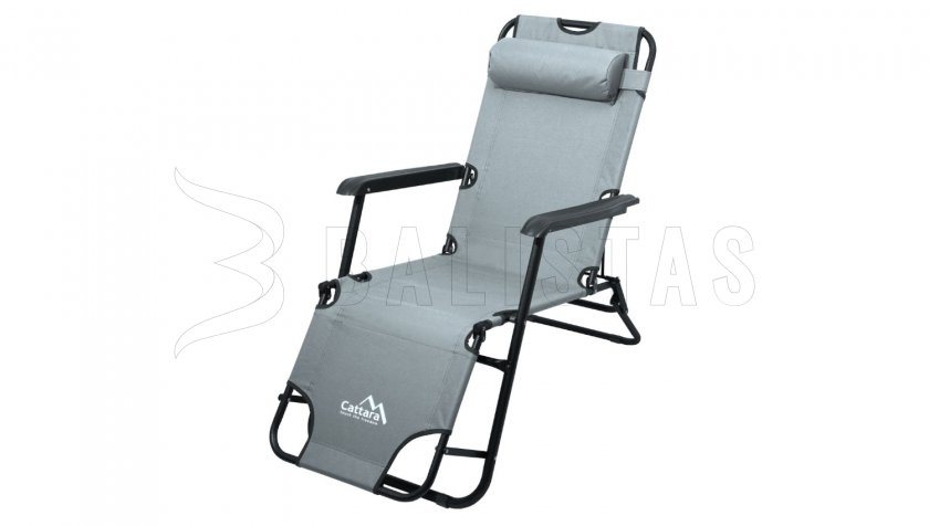 Transat/fauteuil Cattara Comfort gris