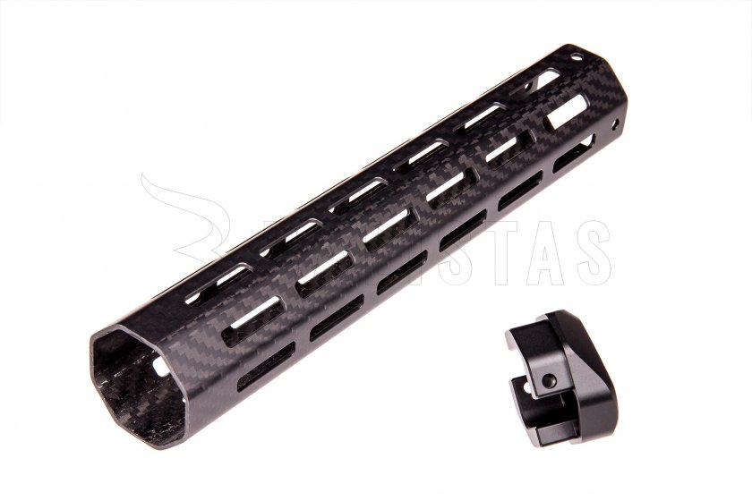 Valkyrie Handbeschermer 294 mm Carbon voor Edgun Leshiy 2
