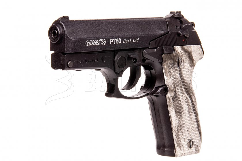 Pistolet à air comprimé Gamo PT-80 Dark LTD. 4,5mm