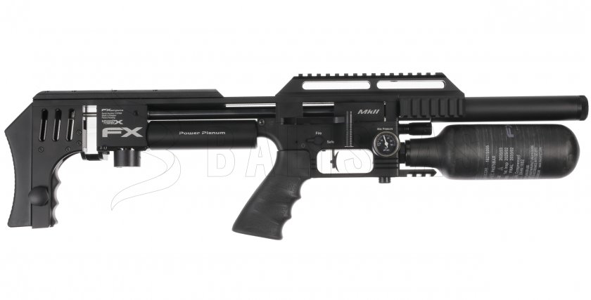 Luchtgeweer FX Impact MKII Compact, Power Plenum, black 6,35mm