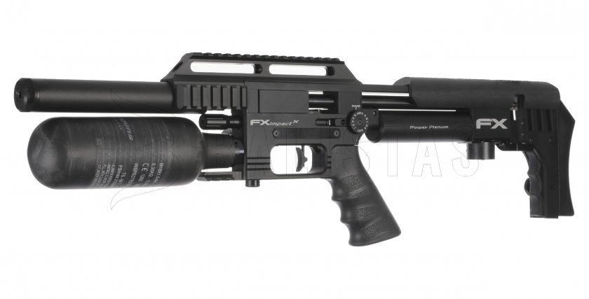Luchtgeweer FX Impact MKII Compact, Power Plenum, black 6,35mm