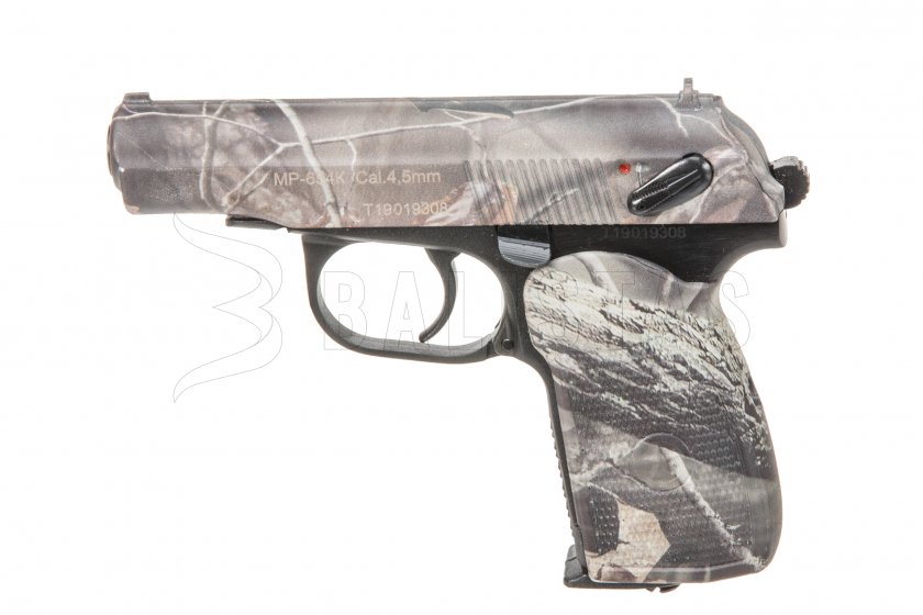 Pistolet à air comprimé Baikal MP-654K-23 4,5mm camo
