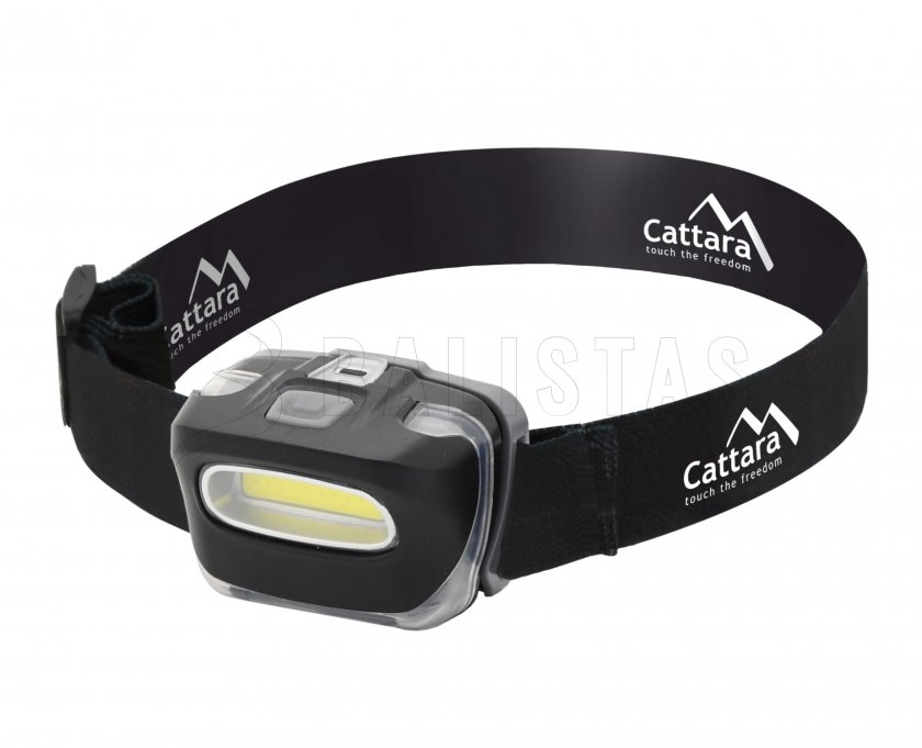 Lampe frontale Cattara HORNET 130lm COB 3xAAA