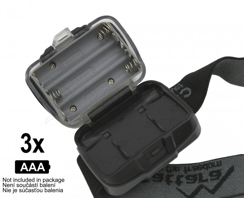 Lampe frontale Cattara HORNET 130lm COB 3xAAA