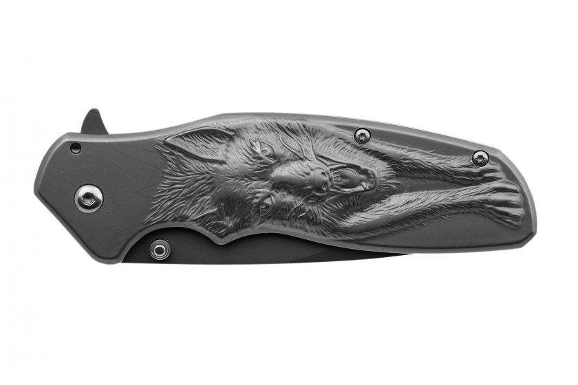 Couteau Kandar N285 loup argenté