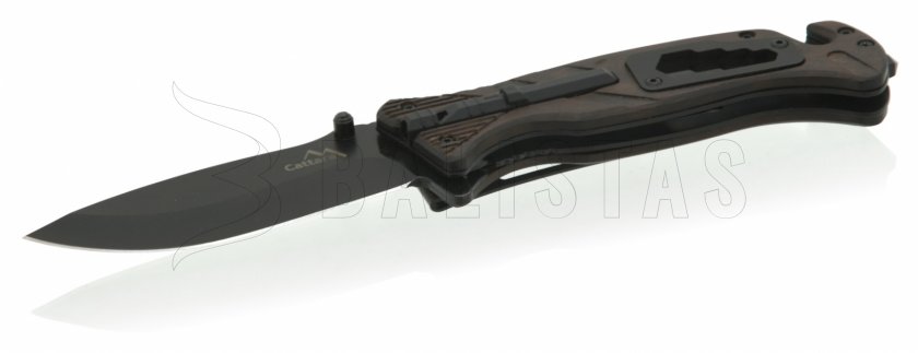 Opvouwmes BLACK BLADE met vergrendeling 21,7cm