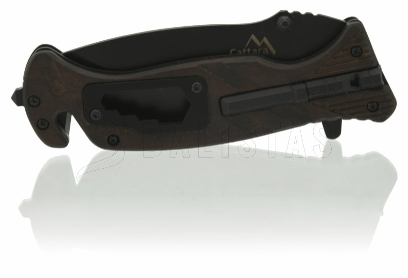 Opvouwmes BLACK BLADE met vergrendeling 21,7cm