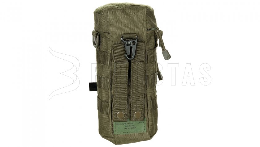 Pochette MOLLE ovale verte