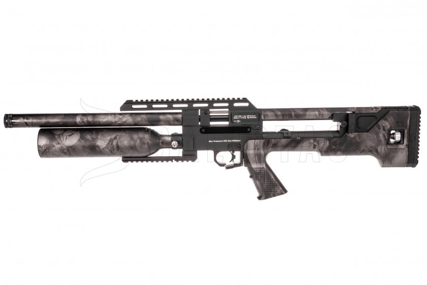Carabine à air comprimé Reximex Throne Skull Camo 6,35mm