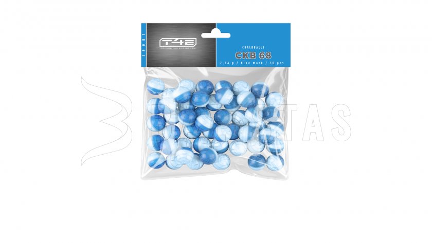 Billes T4E 68 Sport CKB blue 50 pcs