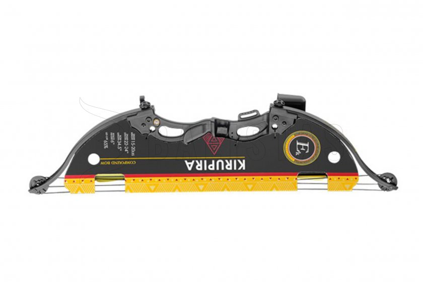 Kladboog Poe Lang Kirupira 15-20 lb zwart
