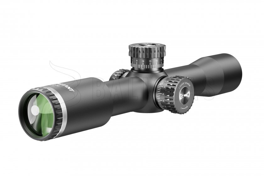 Lunette de visée Valiant Themys II 10x32 SF Compact HFT MRAD