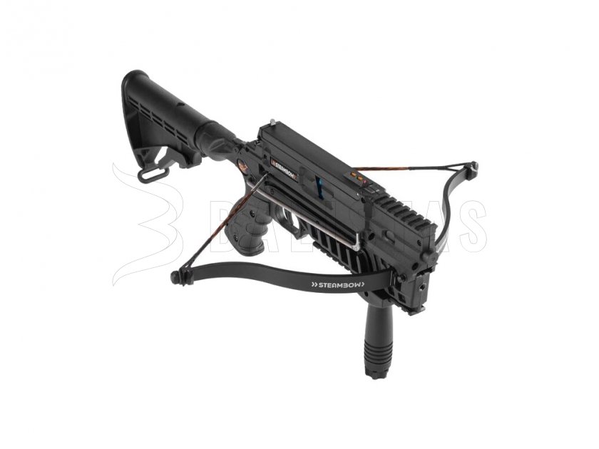 Arbalète de poing Steambow AR-6 Stinger II Tactical 55lbs