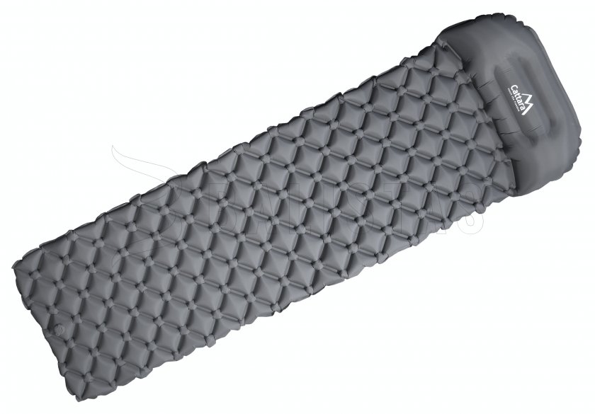 Matelas de sol gonflable CRYSTAL 195x58x5cm gris