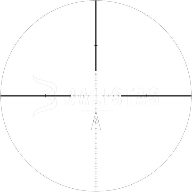Lunette de visée Valiant Themys II 10x32 SF Compact HFT MRAD