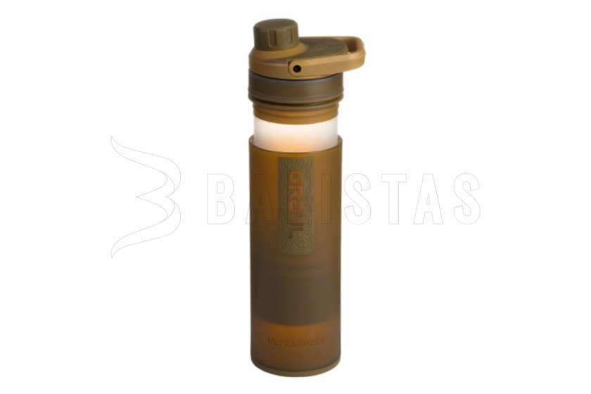 Filtratiefles Grayl UltraPress 0,5l coyote brown
