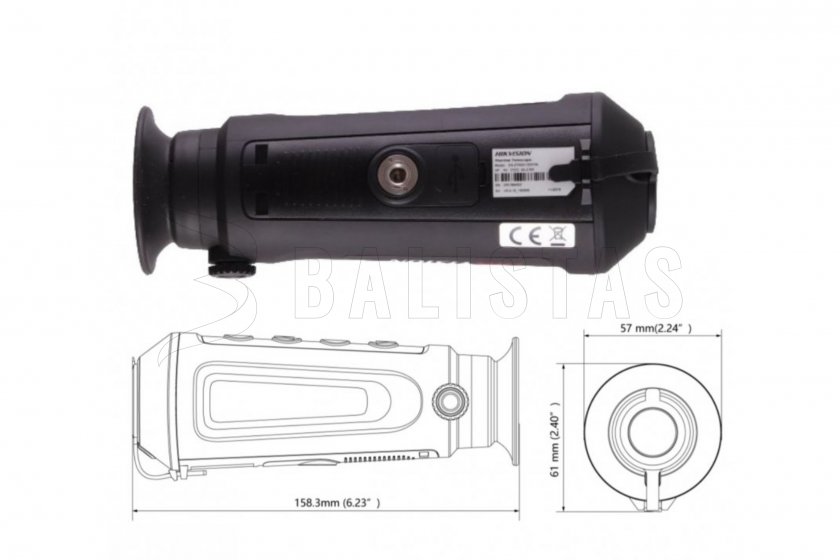 Thermisch monoculair Hikmicro LYNX LC06