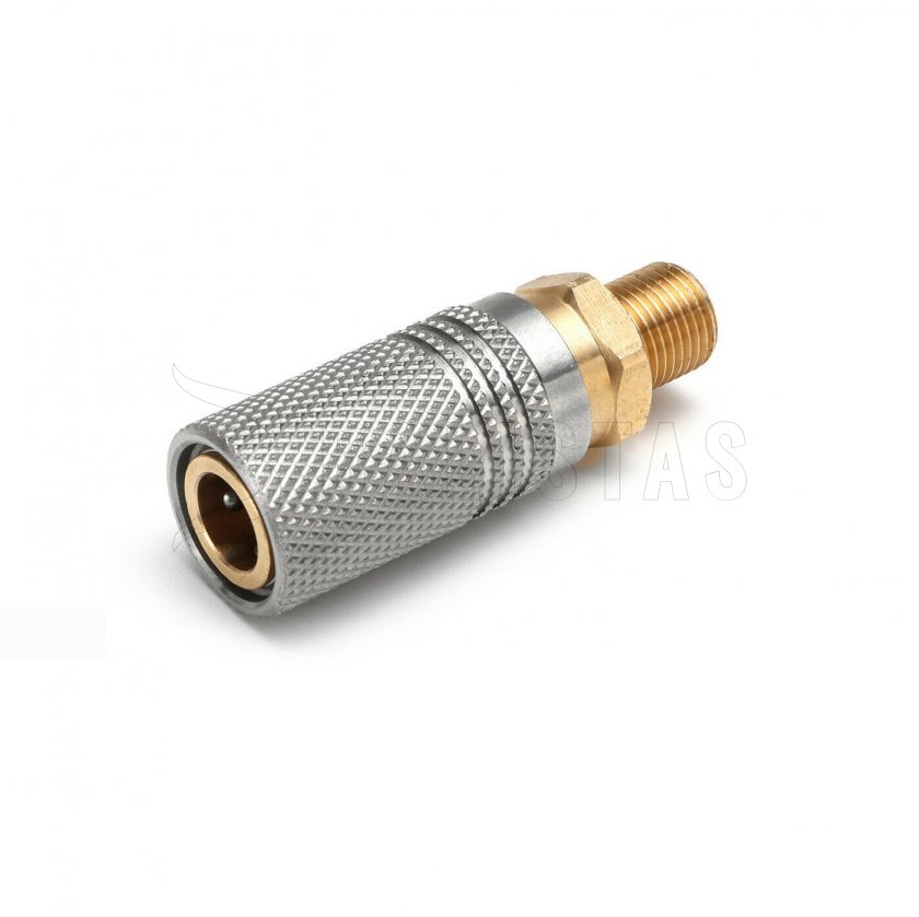 Raccord rapide long pour remplissage d’armes PCP 1/8" BSP