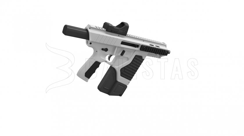 Luchtbuks Crosman ST1 Full Auto 4,5mm met red dot-sight