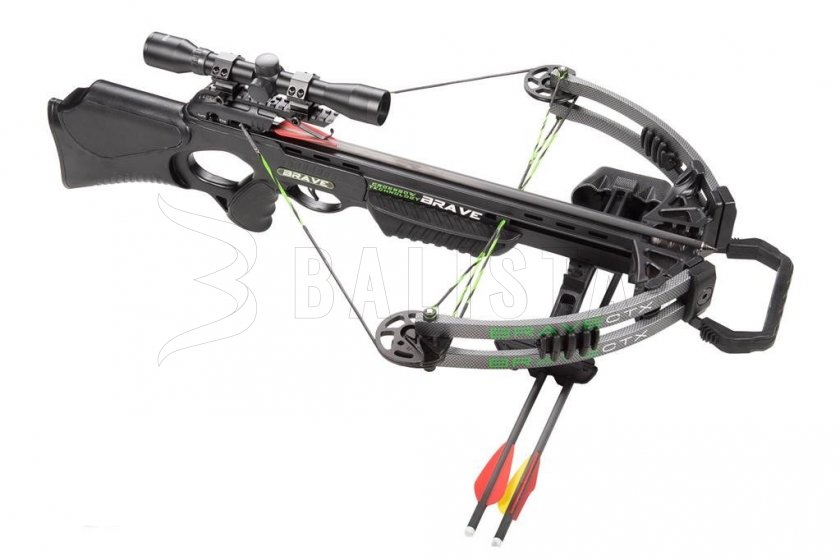 Arbalète à poulies JunXing Brave Black 150 lb