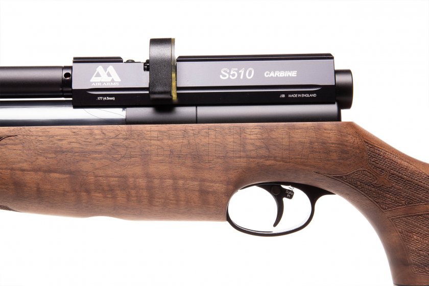 Luchtbuks Air Arms S510 5,5mm Carbine Ořech 5