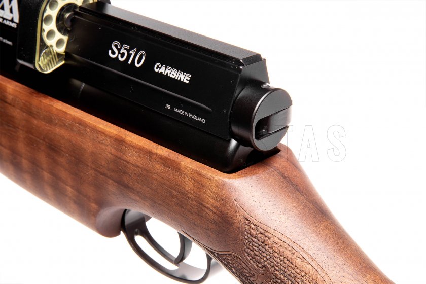 Luchtbuks Air Arms S510 5,5mm Carbine Ořech 6