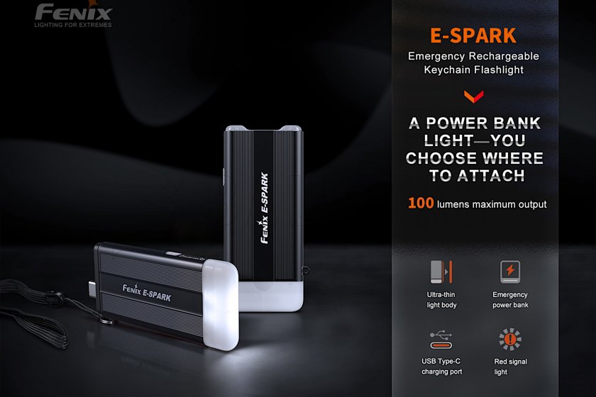 Mini lanterne Fenix E-SPARK