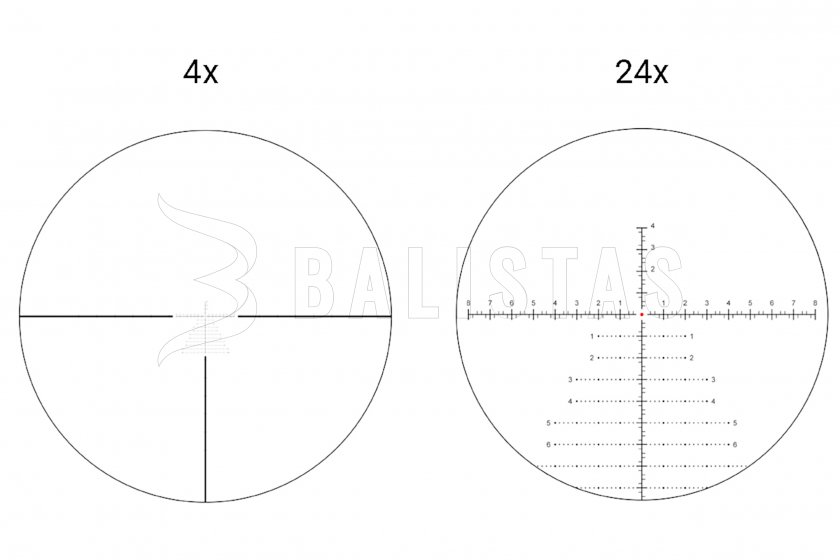 Richtkijker Vector Optics Continental x6 4-24x56 FFP VCT-34 MRAD