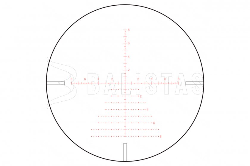 Lunette de visée Vector Optics Continental x8 3-24x56 SFP Tactical VCT-20A MRAD